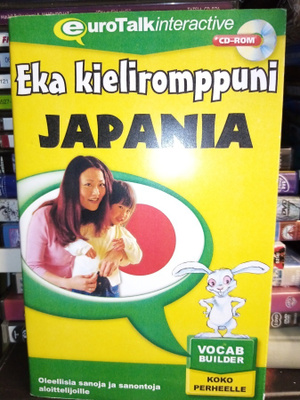 Cd-rom eurotalk eka kieliromppuni JAPANIA