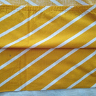 Retro - Verhot - kelt./valk. raidalliset - 125x125 cm - pikkukuva 4