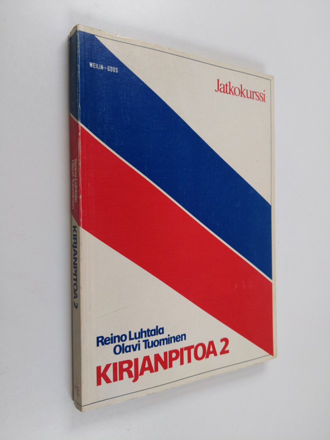 Reino Luhtala : Kirjanpitoa 2 - Jatkokurssi