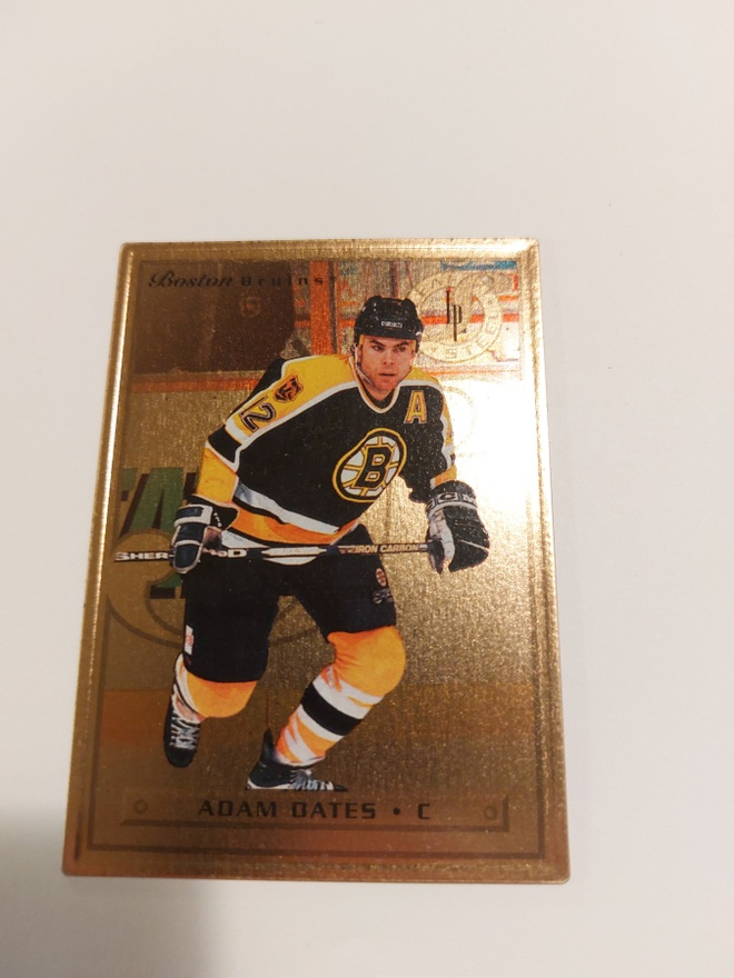 1996-97 Leaf Preferred Steel Gold #54 Adam Oates