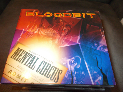 CD BLOODPIT ** MENTAL CIRCUS **