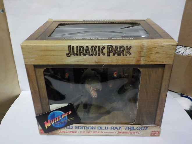 JURASSIC PARK - ULTIMATE TRILOGY UUSI 3 X BLU-RAY (W)
