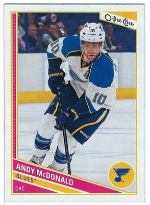 13-14 O-Pee-Chee #257 Andy McDonald