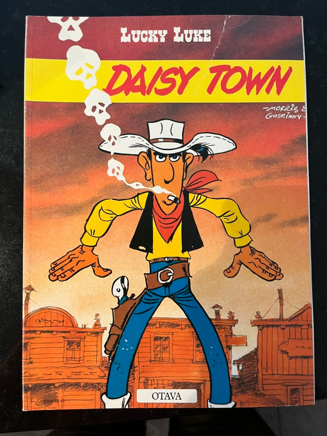 Lucky Luke kolme 1.painosta v.1983-89
