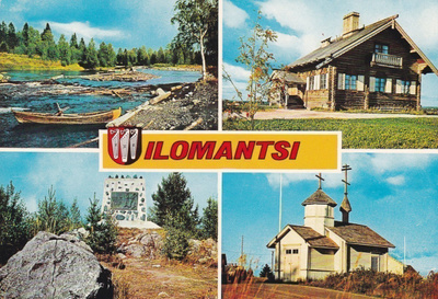 KIRKKOKORTTI - ILOMANTSI - HATTUVAARAN TSASOUNA - 1