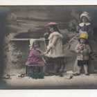 Vanha joulukortti 1913. postivaunu N:o 16 - pikkukuva 1