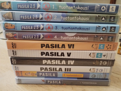 Pasila kaudet 1-6 + Pasila Spin-Off 1-4