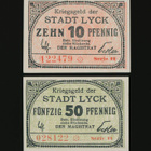 Saksa Notgeld 10, 50 Pfennig, Lyck Serie II - pikkukuva 1