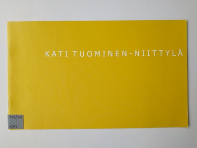 Kati Tuominen-Niittylä Näkökulma II 2001