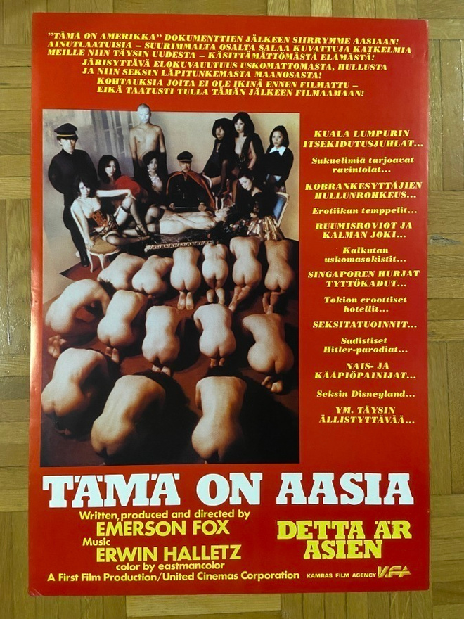 Vanha elokuvajuliste: Tämä on Aasia