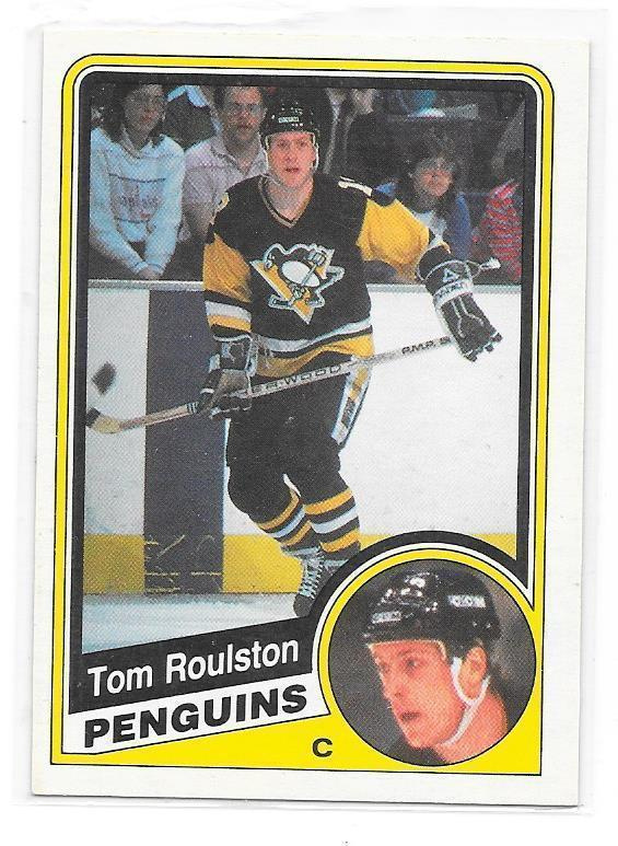 1984-85 OPC #179 Tom Roulston Pittsburgh Penguins