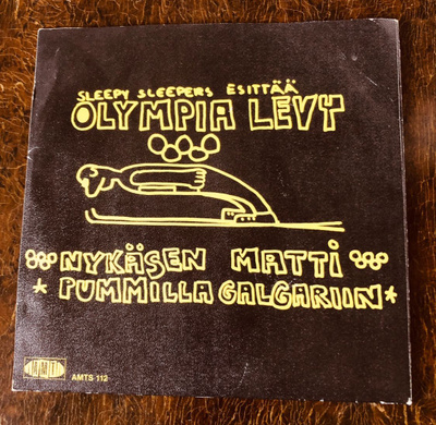 Sleepy Sleepers Esittää Olympia Levy single 1988 v.