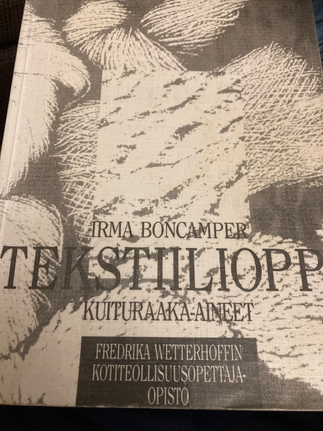 IRMA BONCAMPER: TEKSTIILIOPPI kuituraaka-aineet