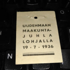 Rintamerkki Lohja Maakuntajuhla 1936 26/5 - pikkukuva 1