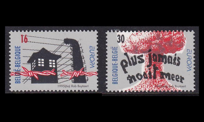 Belgia 2649-50 ** Europa rauha ja vapaus (1995)
