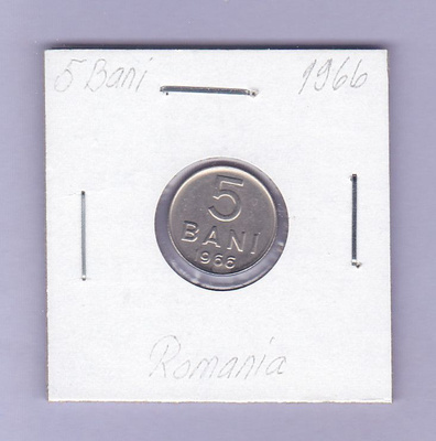 Romania 5 Bani v.1966 KM#92