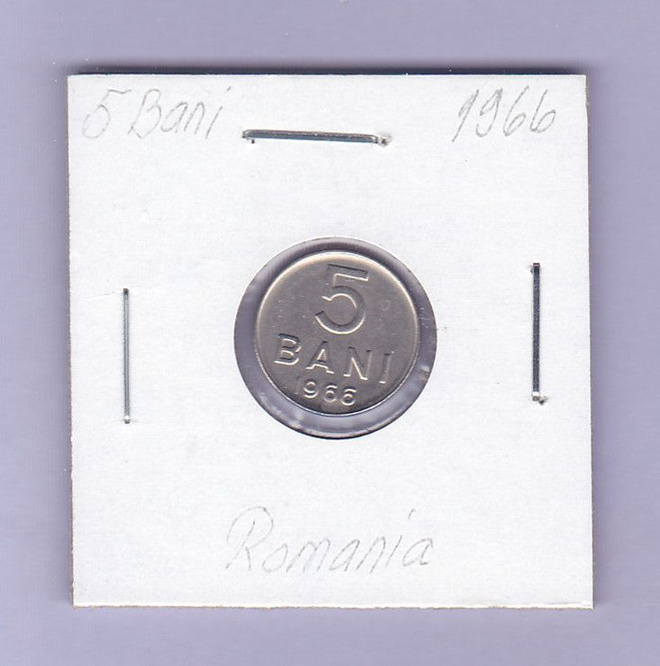 Romania 5 Bani v.1966 KM#92