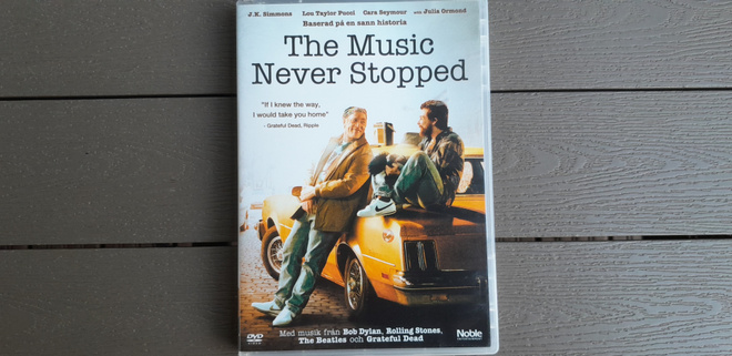 DVD: The Music Never Stopped (J.K. Simmons, Lou Taylor Pucci