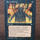 Magic the Gathering Burnt Offering - pikkukuva 1