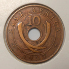 East Africa. 10 cents 1927. - pikkukuva 2
