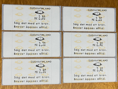 FRAMA ATM12 SÄG DET MED ETT BREV. BREVET ÖPPNAS ALLTID**