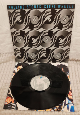 Rolling Stones Steel Wheels lp