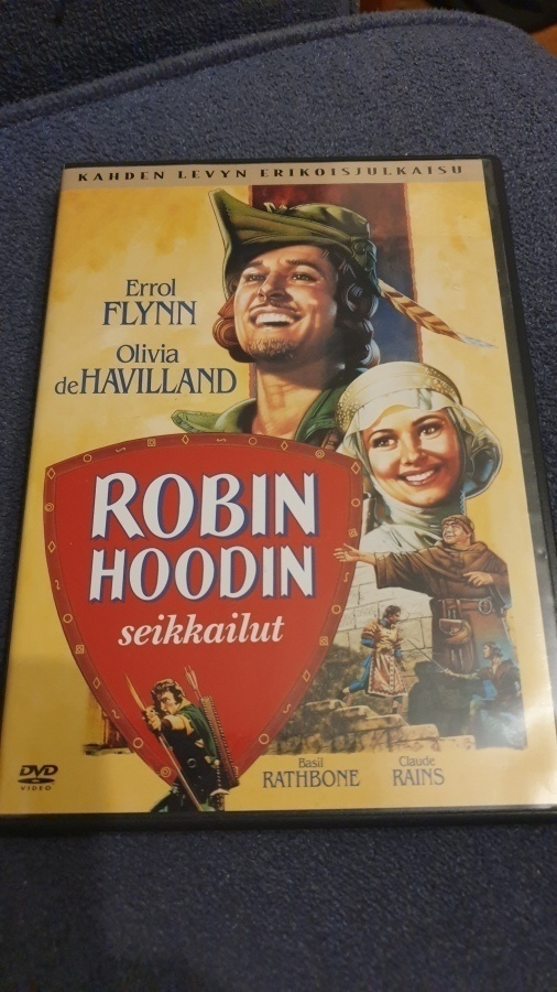 Robin Hoodin seikkailut (2DVD)  Errol Flynn