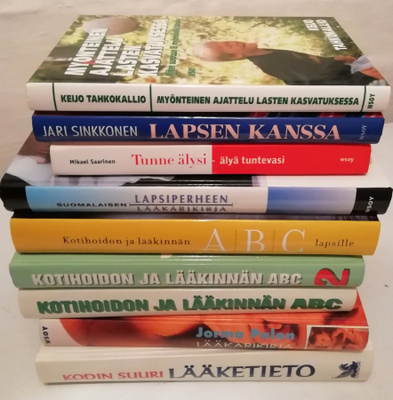 Kotihoito, lapsen kasvatus ym  - 9 teosta