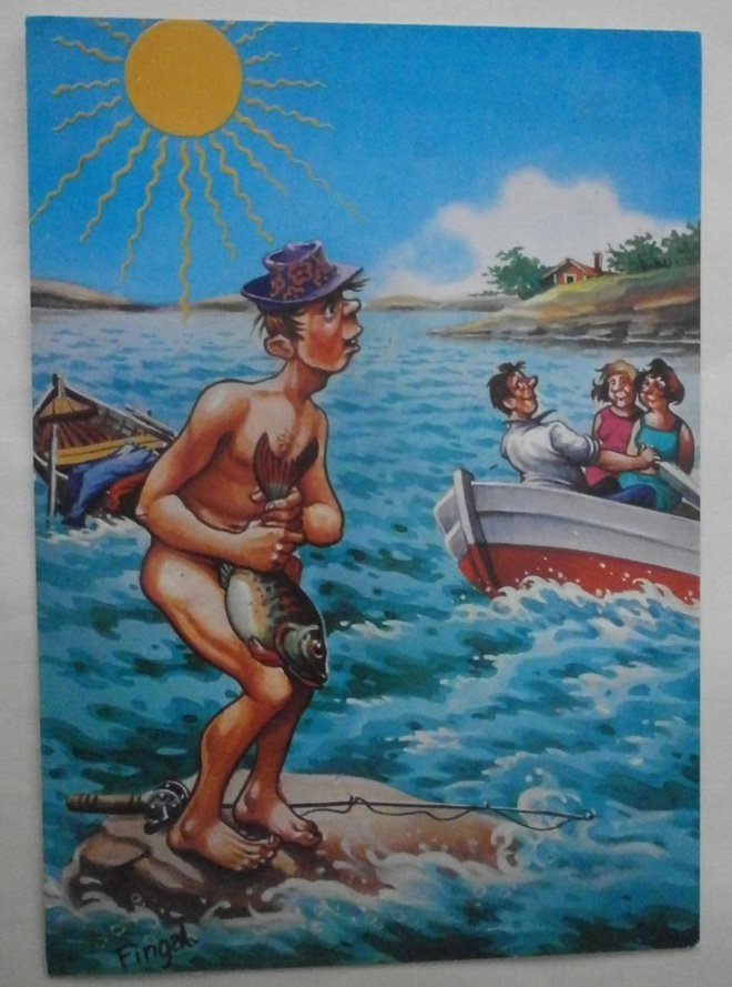 Fingal (Lars Carlsson): Pukeutuneena kalaan! p. 1977