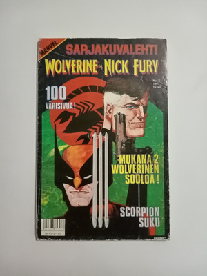 Sarjakuvalehti 2/1991 Wolverine