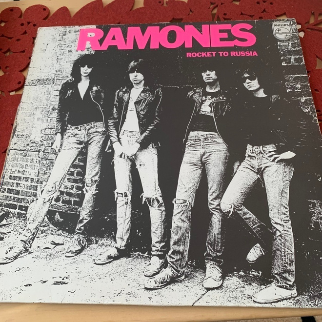 RAMONES: Rocket To Russia   *original HOL 1977
