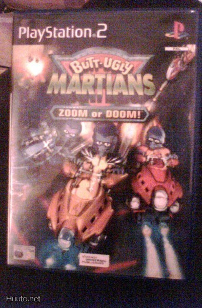 PS2 peli: BUTT-UGLY MARTIANS Zoom or Doom! (Sis.postikulut)