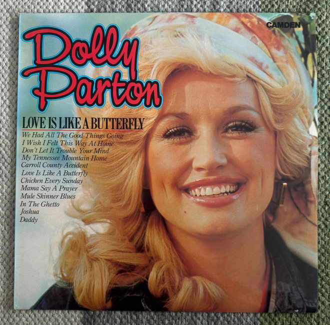 DOLLY PARTON : Love is Like a Butterfly (LP) 1980