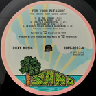Roxy Music: For Your Pleasure, 1973 UK LP VG+ - pikkukuva 5