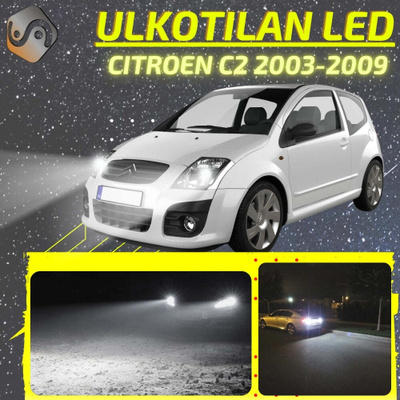 C2 2003-2009 Ulkoiset LED -valot