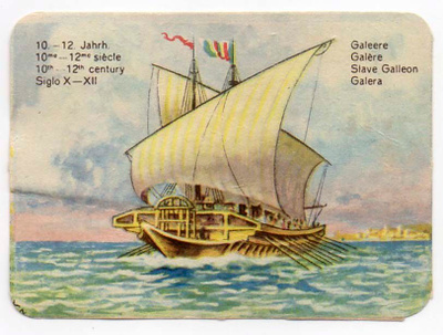 LAIVANELKKU / Kaleeri tuhannen vuoden takaa. 1900-l:n alku.