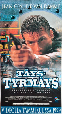 Elokuvajuliste: Täystyrmäys (Jean-Claude Van Damme)