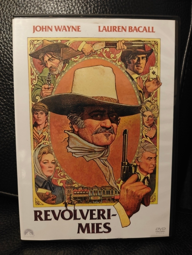 Revolverimies - The Shootist (1976) DVD Suomijulkaisu