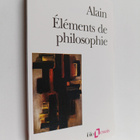 Olivier Alain : Elements de philosophie - pikkukuva 1