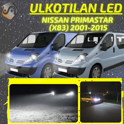 PRIMASTAR (X83) 2001-2015 Ulkoiset LED -valot