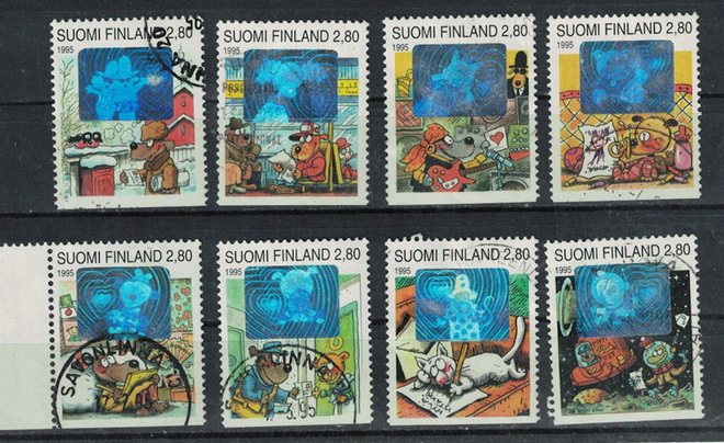 Ystävyydellä, 1985, Koiramäki, leimatut, siistit