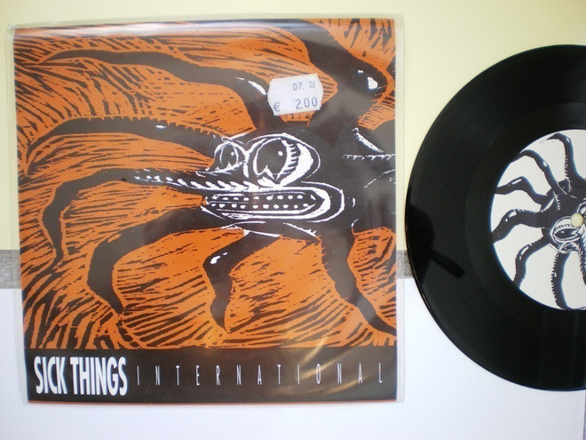 7" Sick Things International: Protein / Hairspray Sister