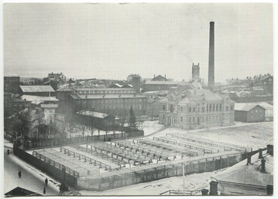 Tampere Pellavatehtaan pleikiniitty v. 1909 UP