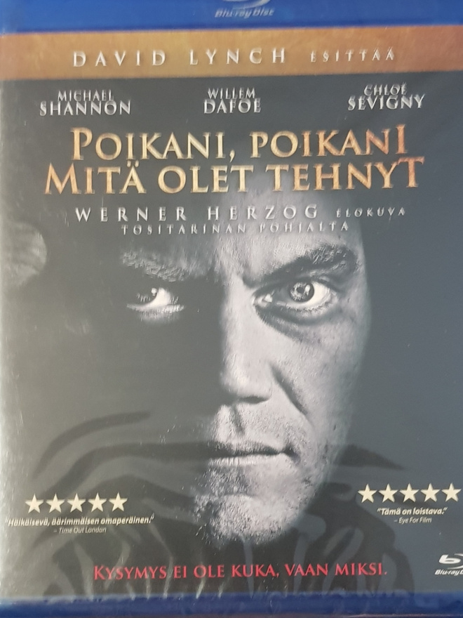 Poikani, Poikani Mitä Olet Tehnyt -Blu-Ray