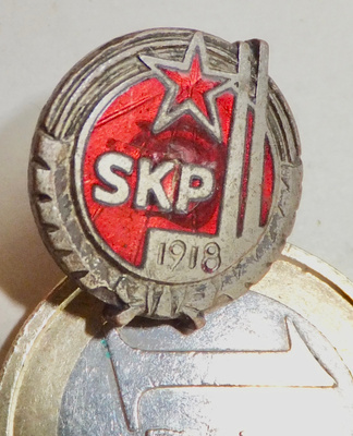 VANHA Ruuvimerkki SKP 1918 Kommunistinen Puolue