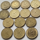 20 mk v. 1952-1962, yht 14 kolikkoa, circ - pikkukuva 2