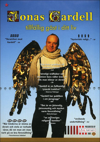 Jonas Gardell - Tillfällig gäst i ditt liv DVD