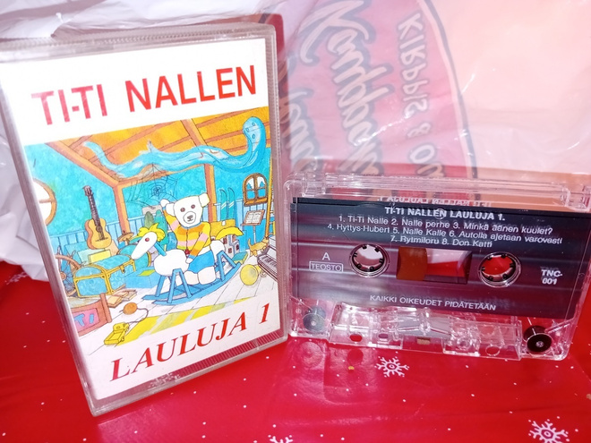C-kasetti TI-TI NALLEN LAULUJA 1 ( SIS POSTIKULU)
