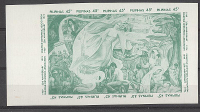 Filippiinit Mi 1122-31 hammastamaton ++