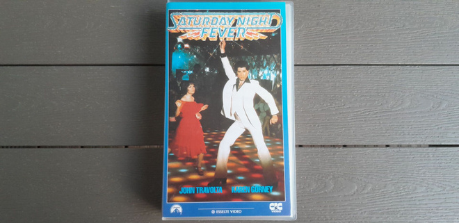 VHS: Saturday Night Fever (John Travolta, Karen Gorney 1978)